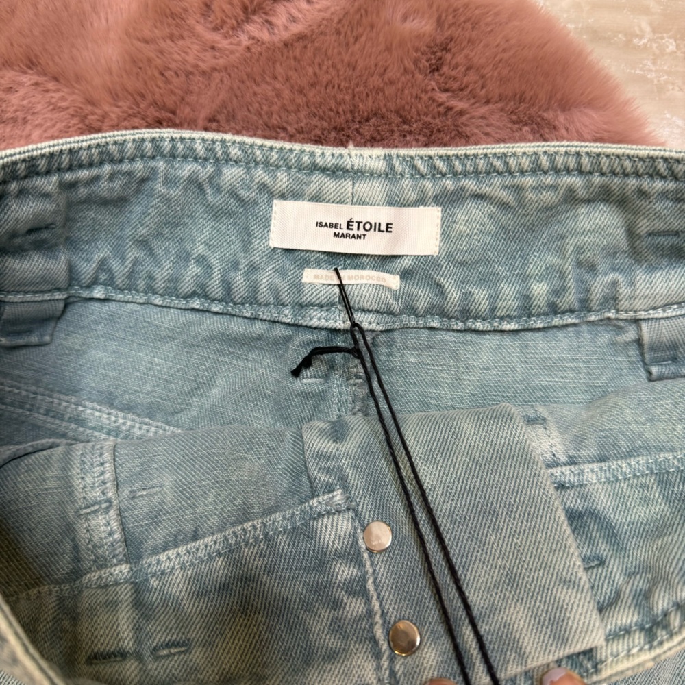 ISABEL MARANT ÉTOILE Tucson Cropped Straight-Leg Jeans - Picture 3 of 7